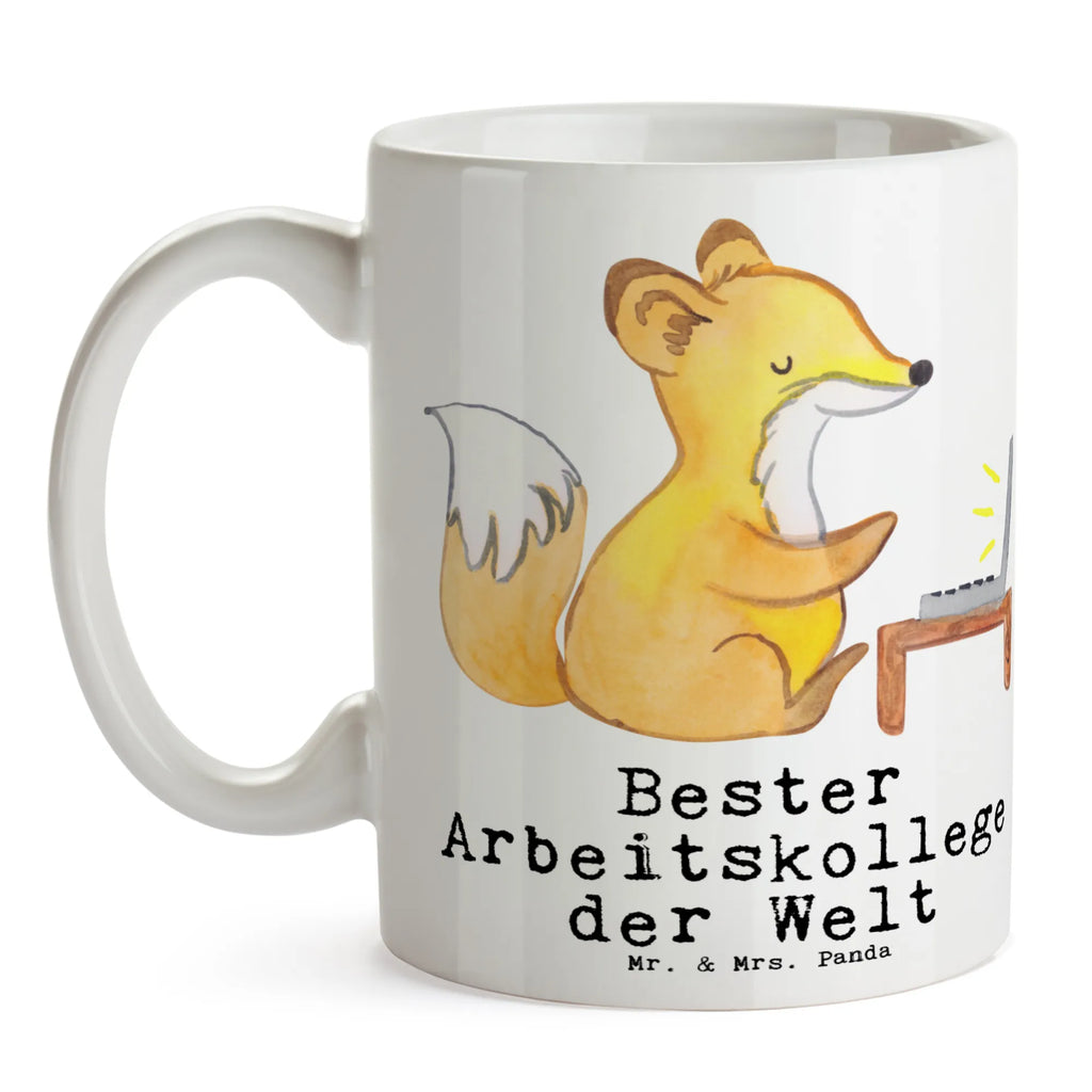 Tasse Fuchs Bester Arbeitskollege der Welt Tasse, Kaffeetasse, Teetasse, Becher, Kaffeebecher, Teebecher, Keramiktasse, Porzellantasse, Büro Tasse, Geschenk Tasse, Tasse Sprüche, Tasse Motive, Kaffeetassen, Tasse bedrucken, Designer Tasse, Cappuccino Tassen, Schöne Teetassen, für, Dankeschön, Geschenk, Schenken, Geburtstag, Geburtstagsgeschenk, Geschenkidee, Danke, Bedanken, Mitbringsel, Freude machen, Geschenktipp, Arbeitskollege, Kollege, Büro, Abschiedsgeschenk, Ruhestand, Arbeit, Mitarbeiter, Berufsgenosse, Beruf