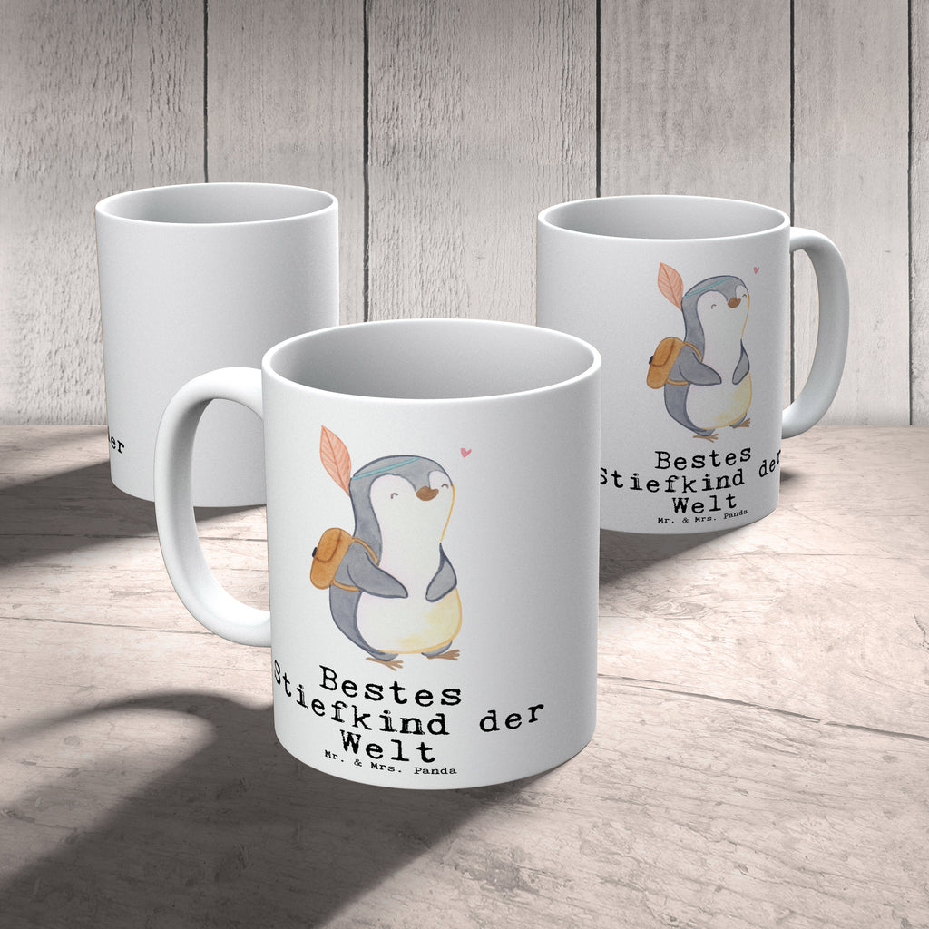 Tasse Pinguin Bestes Stiefkind der Welt Tasse, Kaffeetasse, Teetasse, Becher, Kaffeebecher, Teebecher, Keramiktasse, Porzellantasse, Büro Tasse, Geschenk Tasse, Tasse Sprüche, Tasse Motive, Kaffeetassen, Tasse bedrucken, Designer Tasse, Cappuccino Tassen, Schöne Teetassen, für, Dankeschön, Geschenk, Schenken, Geburtstag, Geburtstagsgeschenk, Geschenkidee, Danke, Bedanken, Mitbringsel, Freude machen, Geschenktipp, Stiefkind, angeheiratet, Kinder, Kind, Kid, Kids, Kiddy, Bestes, Tochter, Sohn, Nachwuchs, Geburt, Liebling, Taufe