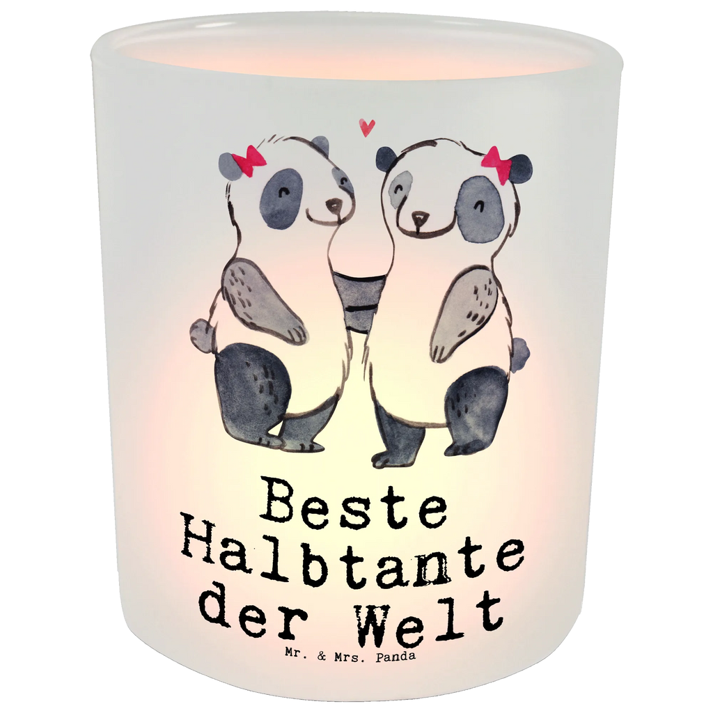 Windlicht Panda Beste Halbtante der Welt Windlicht Glas, Teelichtglas, Teelichthalter, Teelichter, Kerzenglas, Windlicht Kerze, Kerzenlicht, Glas Windlicht, Windlicht Zur Hochzeit, Windlicht Deko, Windlicht Hochzeit, Teelichtgläser, Windlicht Dekorieren, für, Dankeschön, Geschenk, Schenken, Geburtstag, Geburtstagsgeschenk, Geschenkidee, Danke, Bedanken, Mitbringsel, Freude machen, Geschenktipp, Halbtante, Tante, beste Tante, Stieftante, Stief, Stiefgeschwister, Familie, Kleinigkeit