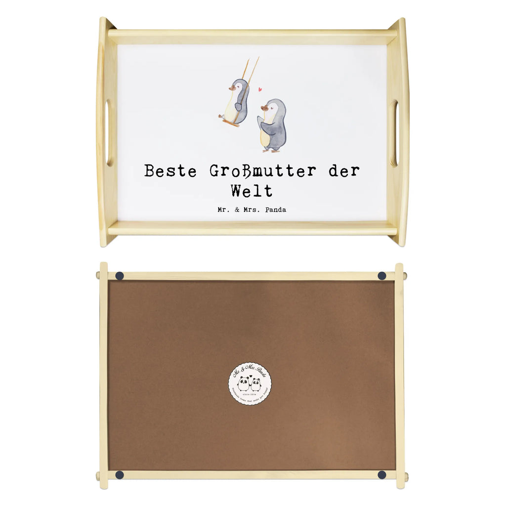 Serviertablett Pinguin Beste Großmutter der Welt Serviertablett, Tablett, Holztablett, Küchentablett, Dekotablett, Frühstückstablett, für, Dankeschön, Geschenk, Schenken, Geburtstag, Geburtstagsgeschenk, Geschenkidee, Danke, Bedanken, Mitbringsel, Freude machen, Geschenktipp, Großmutter, Omi, Oma, Oma geworden, Grosseltern