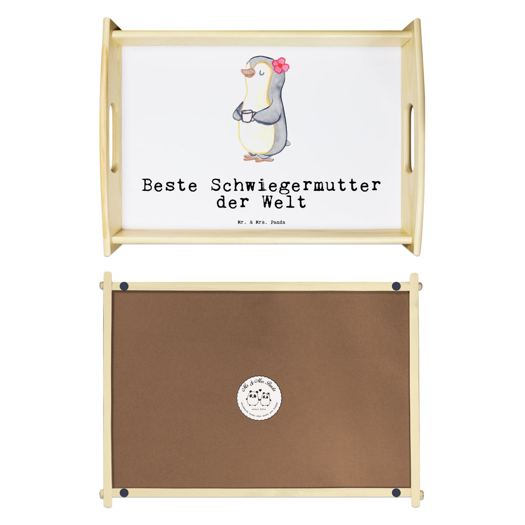 Serviertablett Pinguin Beste Schwiegermutter der Welt Serviertablett, Tablett, Holztablett, Küchentablett, Dekotablett, Frühstückstablett, für, Dankeschön, Geschenk, Schenken, Geburtstag, Geburtstagsgeschenk, Geschenkidee, Danke, Bedanken, Mitbringsel, Freude machen, Geschenktipp, Schwiegermutter, Schwiegermama, Schwiegereltern, Mama, Mutter, Mutter des Ehepartners, angeheiratet