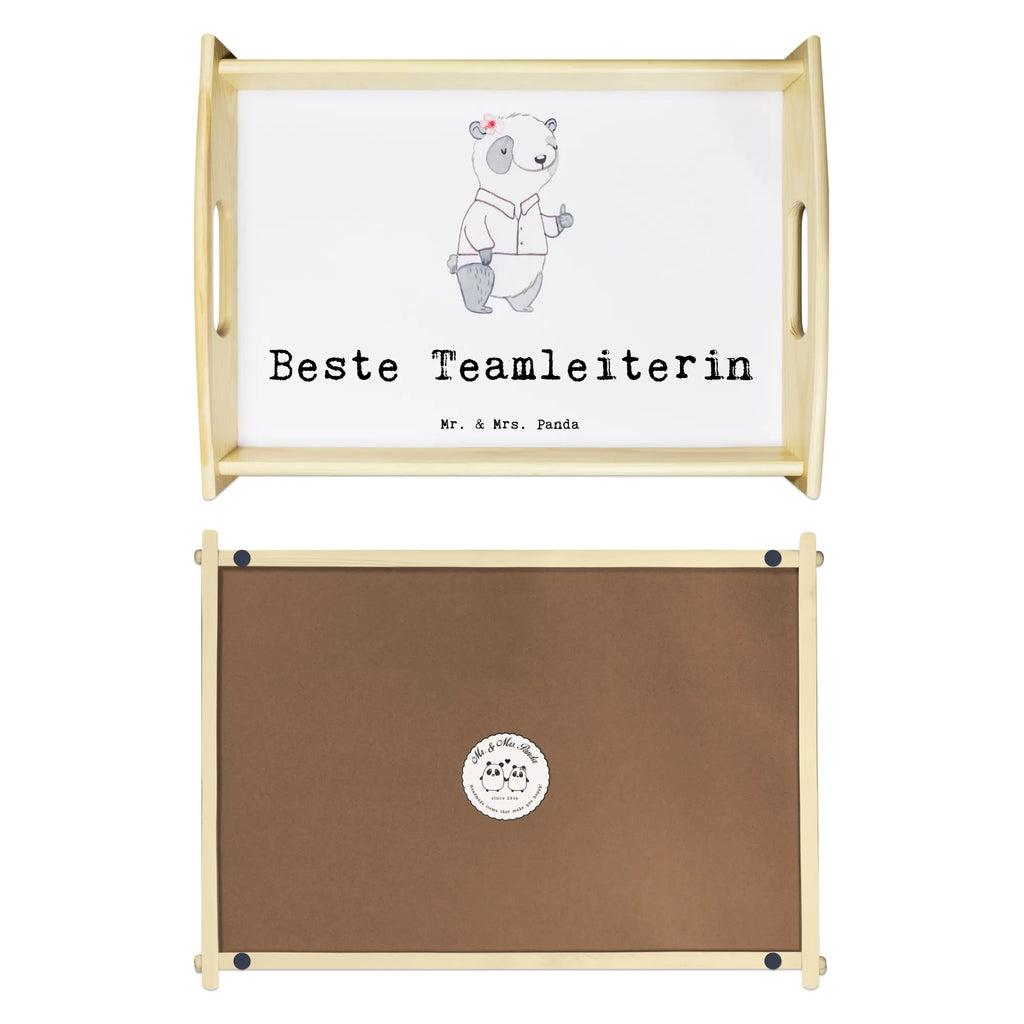 Serviertablett Panda Beste Teamleiterin Serviertablett, Tablett, Holztablett, Küchentablett, Dekotablett, Frühstückstablett, für, Dankeschön, Geschenk, Schenken, Geburtstag, Geburtstagsgeschenk, Geschenkidee, Danke, Bedanken, Mitbringsel, Freude machen, Geschenktipp, Teamleiterin, Seminarleiterin, Gruppenleiterin, Leiterin, Kollegin, Chefin, Vorgesetzte, Abschied, Abschiedsgeschenk, Ruhestand