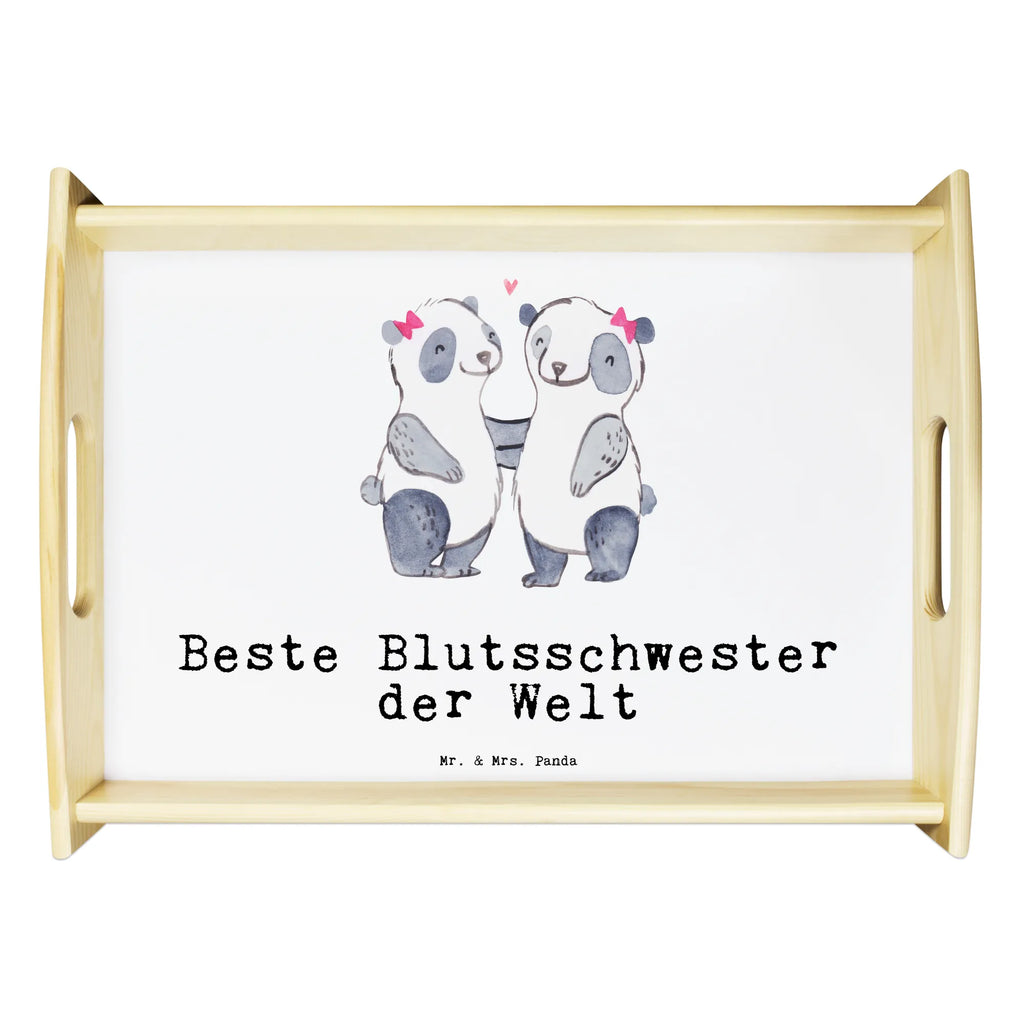 Serviertablett Panda Beste Blutsschwester der Welt Serviertablett, Tablett, Holztablett, Küchentablett, Dekotablett, Frühstückstablett, für, Dankeschön, Geschenk, Schenken, Geburtstag, Geburtstagsgeschenk, Geschenkidee, Danke, Bedanken, Mitbringsel, Freude machen, Geschenktipp, Blutsschwester, Blutsgeschwister, Freundin, Bae, Schwestern, Schwester, Geschwister, Schwesterherz, Sister, Familie, Kleinigkeit, Beste, Tochter, Liebe