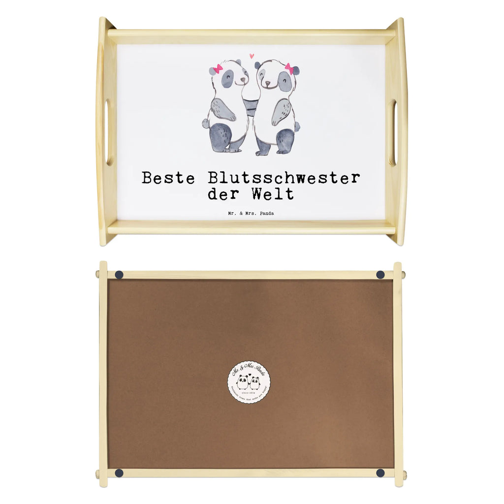 Serviertablett Panda Beste Blutsschwester der Welt Serviertablett, Tablett, Holztablett, Küchentablett, Dekotablett, Frühstückstablett, für, Dankeschön, Geschenk, Schenken, Geburtstag, Geburtstagsgeschenk, Geschenkidee, Danke, Bedanken, Mitbringsel, Freude machen, Geschenktipp, Blutsschwester, Blutsgeschwister, Freundin, Bae, Schwestern, Schwester, Geschwister, Schwesterherz, Sister, Familie, Kleinigkeit, Beste, Tochter, Liebe