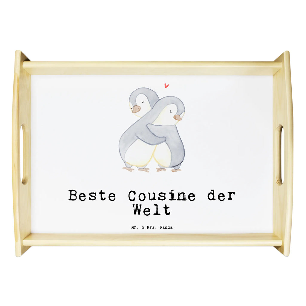 Serviertablett Pinguin Beste Cousine der Welt Serviertablett, Tablett, Holztablett, Küchentablett, Dekotablett, Frühstückstablett, für, Dankeschön, Geschenk, Schenken, Geburtstag, Geburtstagsgeschenk, Geschenkidee, Danke, Bedanken, Mitbringsel, Freude machen, Geschenktipp, Cousine, Kusine, Kousine, Cousinchen, Tochter von Onkel, Tochter von Tante, Familie, Verwandtschaft, Cousin