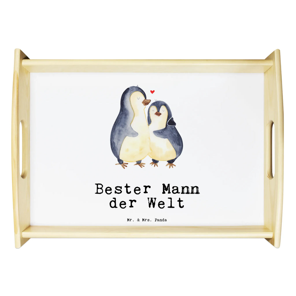 Serviertablett Pinguin Bester Mann der Welt Serviertablett, Tablett, Holztablett, Küchentablett, Dekotablett, Frühstückstablett, für, Dankeschön, Geschenk, Schenken, Geburtstag, Geburtstagsgeschenk, Geschenkidee, Danke, Bedanken, Mitbringsel, Freude machen, Geschenktipp, Ehemann, Beste, Mann, Partner, Freund, Traummann, Liebling, Ehepartner, Ehe, Gatte, Lebensgefährte, Bräutigam, Kleinigkeit