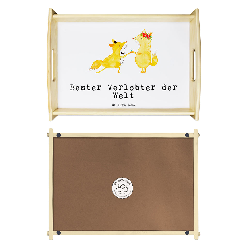 Serviertablett Fuchs Bester Verlobter der Welt Serviertablett, Tablett, Holztablett, Küchentablett, Dekotablett, Frühstückstablett, für, Dankeschön, Geschenk, Schenken, Geburtstag, Geburtstagsgeschenk, Geschenkidee, Danke, Bedanken, Mitbringsel, Freude machen, Geschenktipp, Verlobter, Verloben, Verlobung, Traummann, Mann, Freund, Ehemann, Zukünftiger, Hochzeit, Ehe