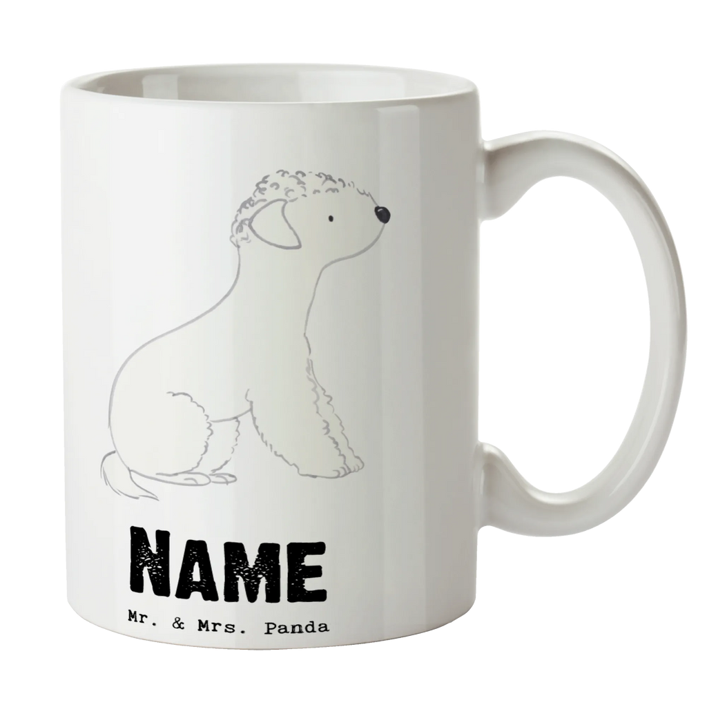 Personalisierte Tasse Bedlington Terrier Lebensretter Personalisierte Tasse, Namenstasse, Wunschname, Personalisiert, Tasse, Namen, Drucken, Tasse mit Namen, Hund, Hunderasse, Rassehund, Hundebesitzer, Geschenk, Tierfreund, Schenken, Welpe, Bedlington Terrier, Terrier