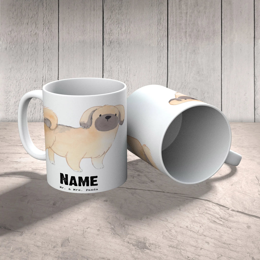 Personalisierte Tasse Pekingese Lebensretter Personalisierte Tasse, Namenstasse, Wunschname, Personalisiert, Tasse, Namen, Drucken, Tasse mit Namen, Hund, Hunderasse, Rassehund, Hundebesitzer, Geschenk, Tierfreund, Schenken, Welpe, Pekingese, Pekinese, Peking-Palasthund