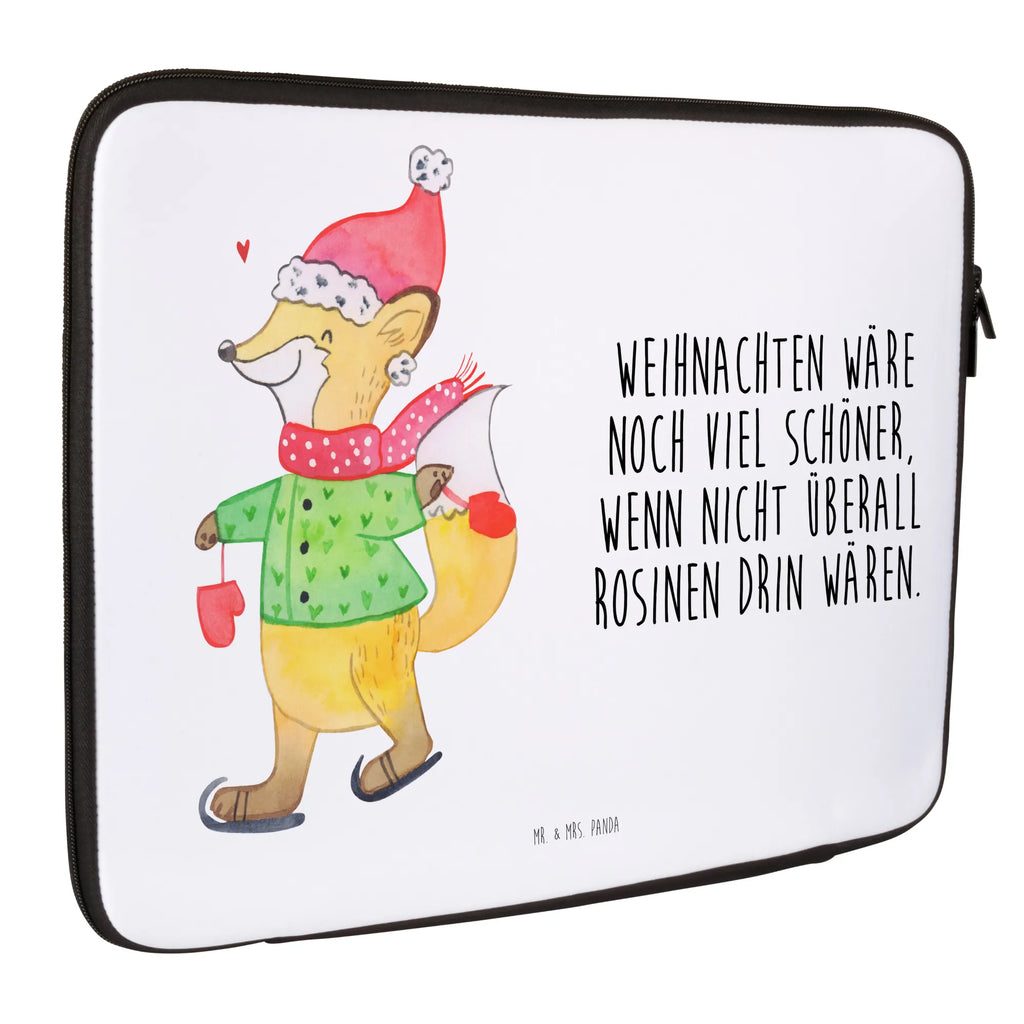 Notebook Tasche Fuchs  Schlittschuhe Notebook Tasche, Laptop, Computertasche, Tasche, Notebook-Tasche, Notebook-Reisehülle, Notebook Schutz, Winter, Weihnachten, Weihnachtsdeko, Nikolaus, Advent, Heiligabend, Wintermotiv, Weihnachtsmann, Weihnachtstage, Weihnachtsbaum, Tannenbaum, Weihnachtszeit