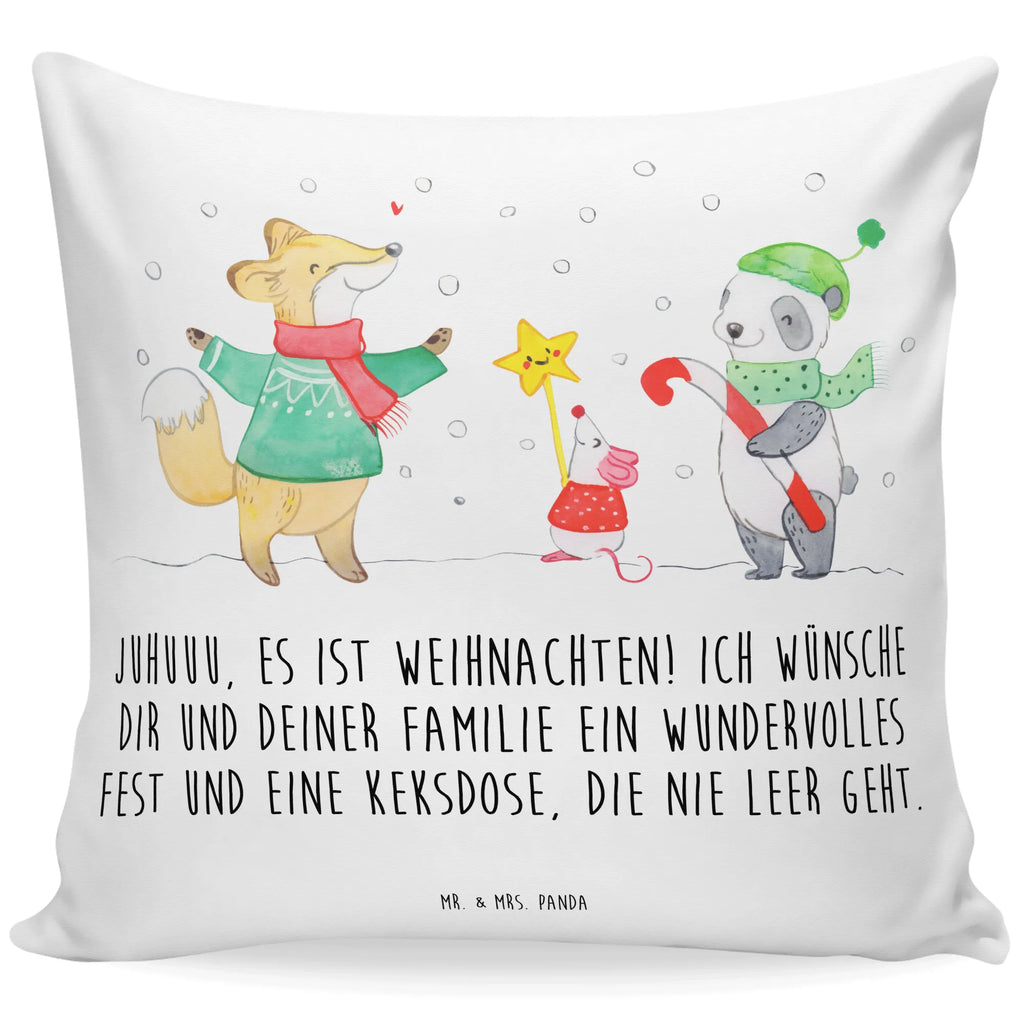 40x40 Kissen Winter Weihnachtsfreude Kissenhülle, Kopfkissen, Sofakissen, Dekokissen, Motivkissen, sofakissen, sitzkissen, Kissen, Kissenbezüge, Kissenbezug 40x40, Kissen 40x40, Kissenhülle 40x40, Zierkissen, Couchkissen, Dekokissen Sofa, Sofakissen 40x40, Dekokissen 40x40, Kopfkissen 40x40, Kissen 40x40 Waschbar, Winter, Weihnachten, Weihnachtsdeko, Nikolaus, Advent, Heiligabend, Wintermotiv, Weihnachtsmann, Weihnachtstage, Fuchs, Weihnachtsbaum, Tannenbaum, Weihnachtszeit