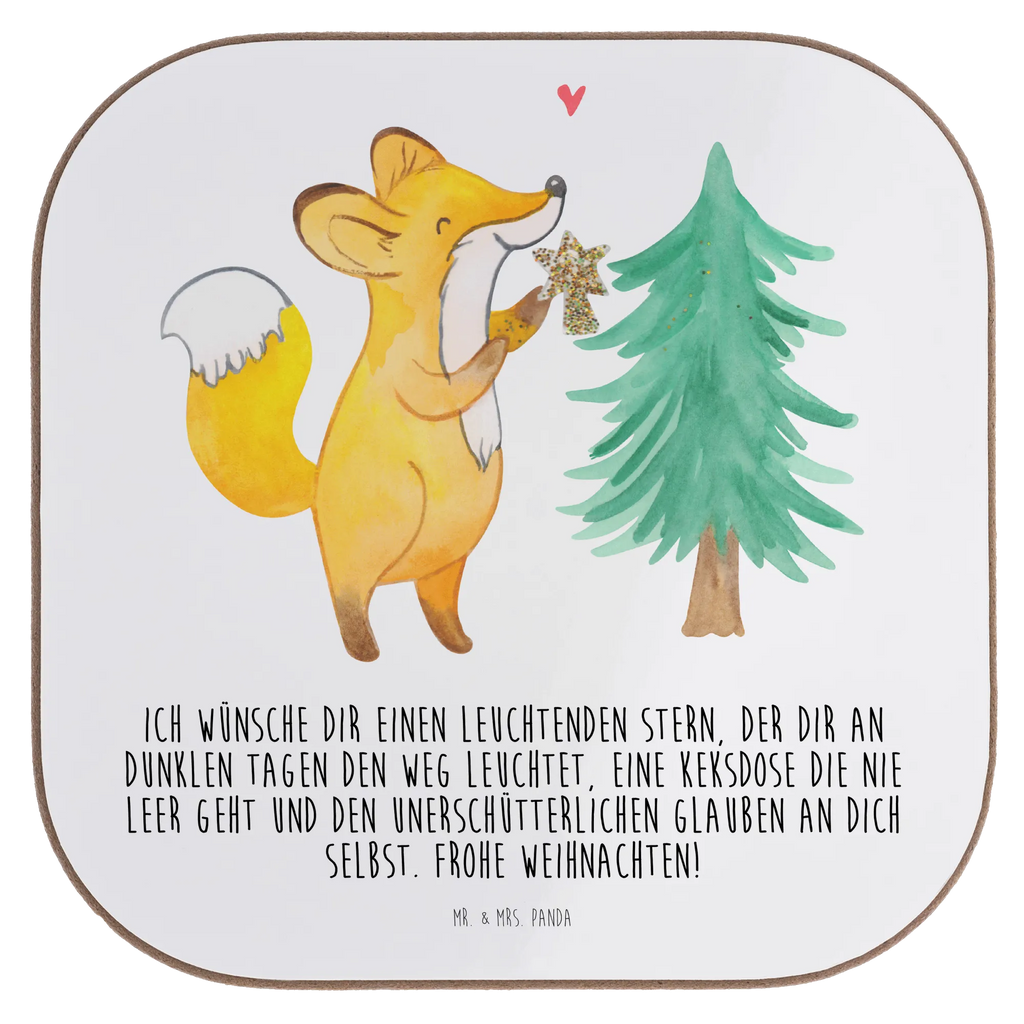 Quadratische Untersetzer Fuchs  Weihnachtsbaum Untersetzer, Bierdeckel, Glasuntersetzer, Untersetzer Gläser, Getränkeuntersetzer, Untersetzer aus Holz, Untersetzer für Gläser, Korkuntersetzer, Untersetzer Holz, Holzuntersetzer, Tassen Untersetzer, Untersetzer Design, Winter, Weihnachten, Weihnachtsdeko, Nikolaus, Advent, Heiligabend, Wintermotiv, Weihnachtsmann, Weihnachtstage, Fuchs, Schlittschuh, Weihnachtszeit, Weihnachtsdekoration