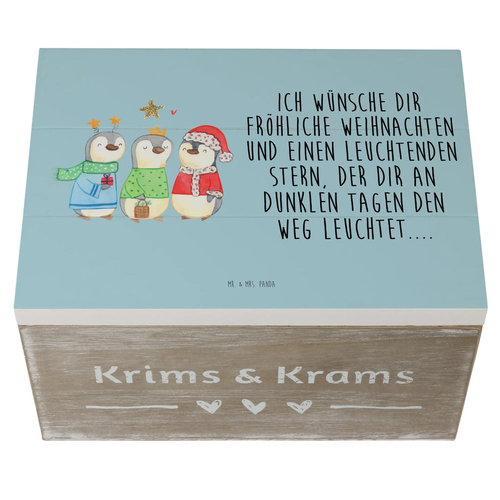 Holzkiste Winterzeit Heilige drei Könige Holzkiste, Kiste, Schatzkiste, Truhe, Schatulle, XXL, Erinnerungsbox, Erinnerungskiste, Dekokiste, Aufbewahrungsbox, Geschenkbox, Geschenkdose, Winter, Weihnachten, Weihnachtsdeko, Nikolaus, Advent, Heiligabend, Wintermotiv, Weihnachtsmann, Heilige drei Könige, Weihnachtstage, Weihnachtszeit