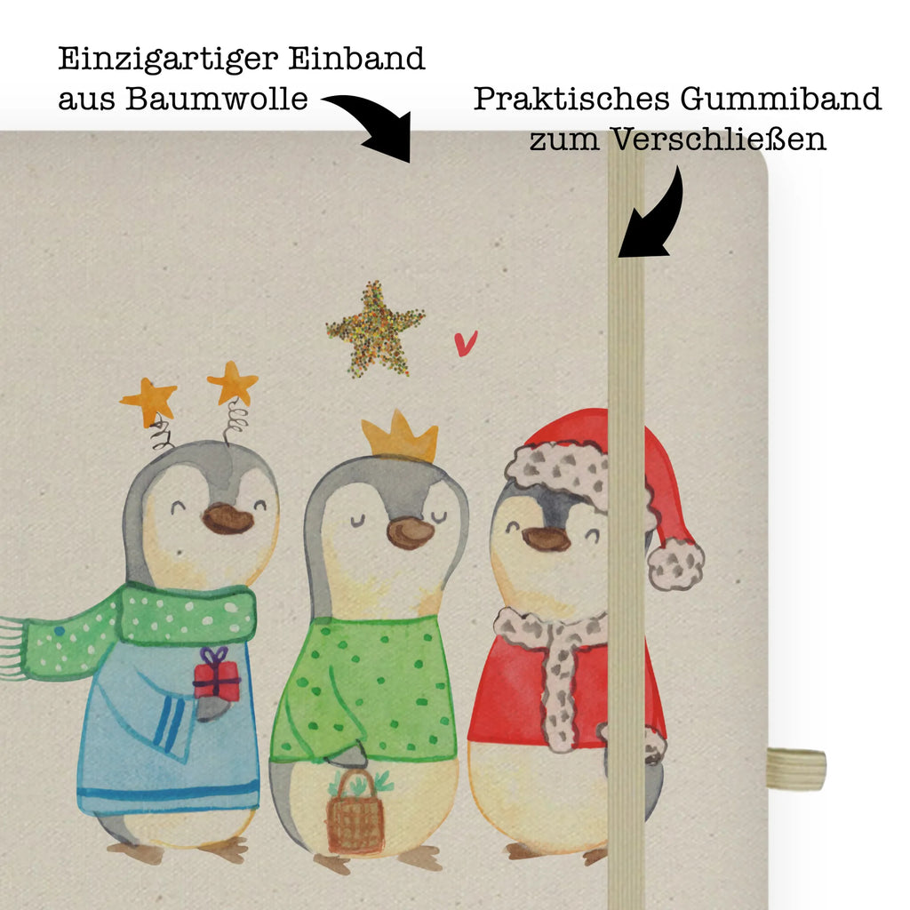 Baumwoll Notizbuch Winterzeit Heilige drei Könige Notizen, Eintragebuch, Tagebuch, Notizblock, Adressbuch, Journal, Kladde, Skizzenbuch, Notizheft, Schreibbuch, Schreibheft, Winter, Weihnachten, Weihnachtsdeko, Nikolaus, Advent, Heiligabend, Wintermotiv, Weihnachtsmann, Heilige drei Könige, Weihnachtstage, Weihnachtszeit