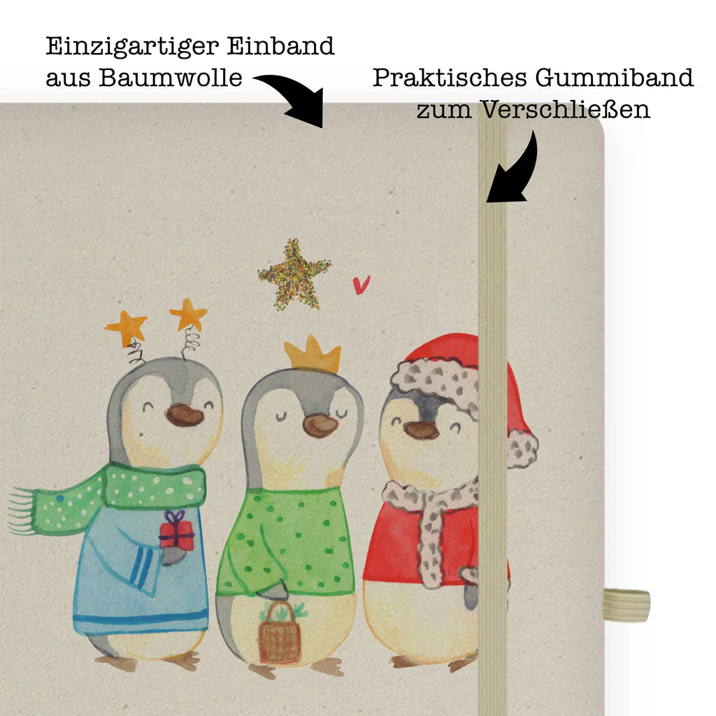 Baumwoll Notizbuch Winterzeit Heilige drei Könige Notizen, Eintragebuch, Tagebuch, Notizblock, Adressbuch, Journal, Kladde, Skizzenbuch, Notizheft, Schreibbuch, Schreibheft, Winter, Weihnachten, Weihnachtsdeko, Nikolaus, Advent, Heiligabend, Wintermotiv, Weihnachtsmann, Heilige drei Könige, Weihnachtstage, Weihnachtszeit