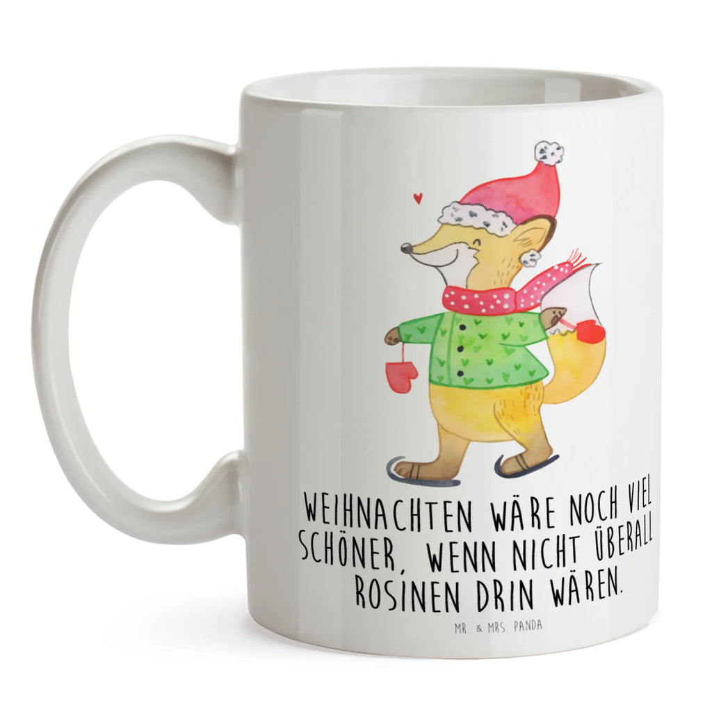 Tasse Fuchs  Schlittschuhe Tasse, Kaffeetasse, Teetasse, Becher, Kaffeebecher, Teebecher, Keramiktasse, Porzellantasse, Büro Tasse, Geschenk Tasse, Tasse Sprüche, Tasse Motive, Kaffeetassen, Tasse bedrucken, Designer Tasse, Cappuccino Tassen, Schöne Teetassen, Winter, Weihnachten, Weihnachtsdeko, Nikolaus, Advent, Heiligabend, Wintermotiv, Weihnachtsmann, Weihnachtstage, Weihnachtsbaum, Tannenbaum, Weihnachtszeit