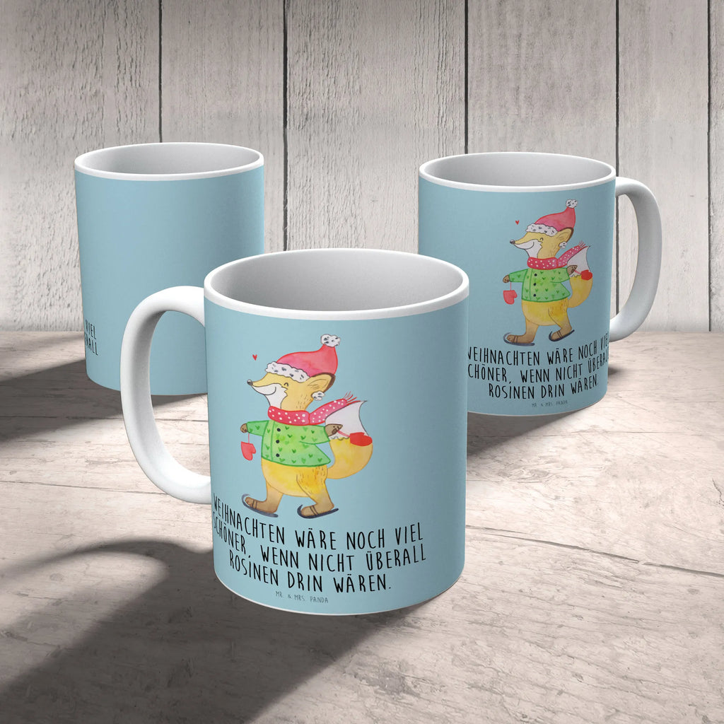 Tasse Fuchs  Schlittschuhe Tasse, Kaffeetasse, Teetasse, Becher, Kaffeebecher, Teebecher, Keramiktasse, Porzellantasse, Büro Tasse, Geschenk Tasse, Tasse Sprüche, Tasse Motive, Kaffeetassen, Tasse bedrucken, Designer Tasse, Cappuccino Tassen, Schöne Teetassen, Winter, Weihnachten, Weihnachtsdeko, Nikolaus, Advent, Heiligabend, Wintermotiv, Weihnachtsmann, Weihnachtstage, Weihnachtsbaum, Tannenbaum, Weihnachtszeit