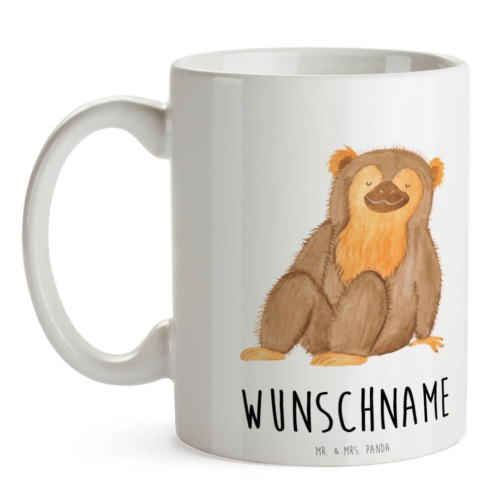 Personalisierte Tasse Affe Personalisierte Tasse, Namenstasse, Wunschname, Personalisiert, Tasse, Namen, Drucken, Tasse mit Namen, Afrika, Wildtiere, Affe, Äffchen, Affen, Selbstliebe, Respekt, Motivation, Selbstachtung, Liebe, Selbstbewusstsein, Selfcare