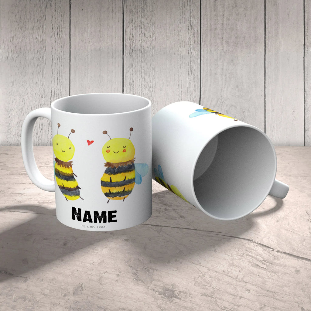 Personalisierte Tasse Biene Verliebt Personalisierte Tasse, Namenstasse, Wunschname, Personalisiert, Tasse, Namen, Drucken, Tasse mit Namen, Biene, Wespe, Hummel