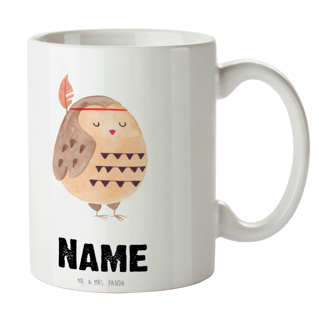 Personalisierte Tasse Eule Federschmuck Personalisierte Tasse, Namenstasse, Wunschname, Personalisiert, Tasse, Namen, Drucken, Tasse mit Namen, Eule, Eule Deko, Owl, Das Leben ist ein Abenteuer, Reisespruch, Federschmuck, Dekoration