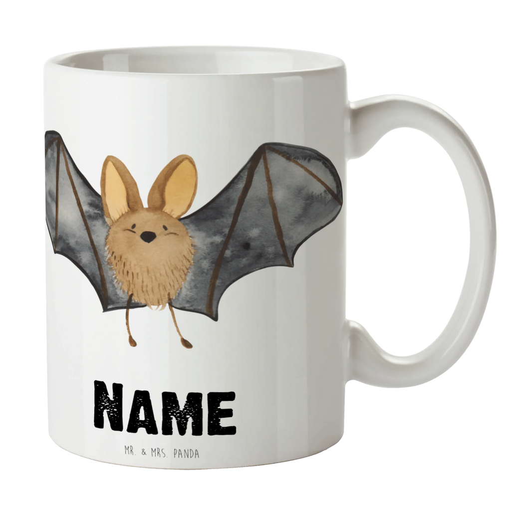 Personalisierte Tasse Fledermaus Flügel Personalisierte Tasse, Namenstasse, Wunschname, Personalisiert, Tasse, Namen, Drucken, Tasse mit Namen, Tiermotive, Gute Laune, lustige Sprüche, Tiere