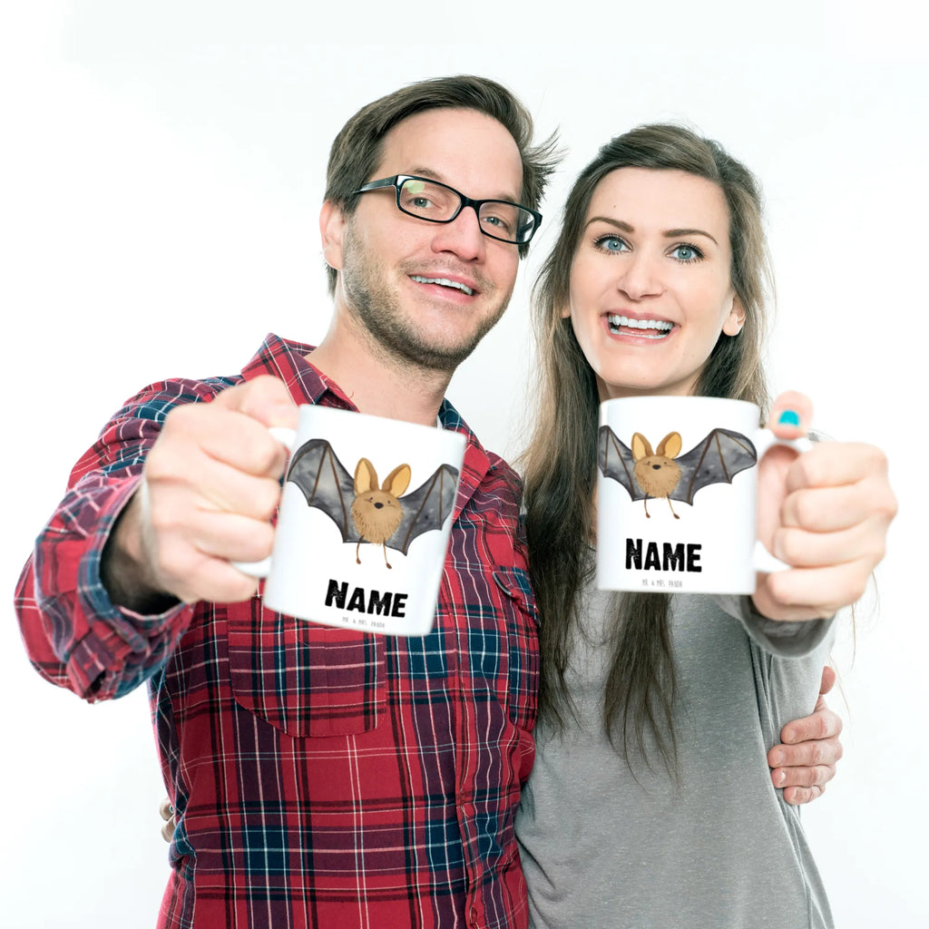 Personalisierte Tasse Fledermaus Flügel Personalisierte Tasse, Namenstasse, Wunschname, Personalisiert, Tasse, Namen, Drucken, Tasse mit Namen, Tiermotive, Gute Laune, lustige Sprüche, Tiere