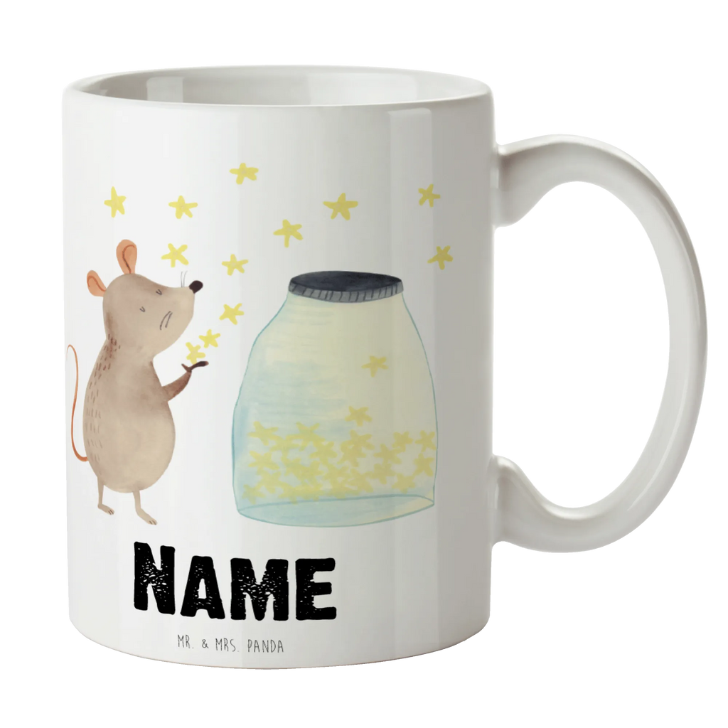 Personalisierte Tasse Maus Sterne Personalisierte Tasse, Namenstasse, Wunschname, Personalisiert, Tasse, Namen, Drucken, Tasse mit Namen, Tiermotive, Gute Laune, lustige Sprüche, Tiere, Maus, Sterne, Wunsch, Kind, Taufe, Taufgeschenk, Geburt, Schwangerschaft, erstes Kind, Kindergeburtstag, Geburtstag, Hoffnung, Träume