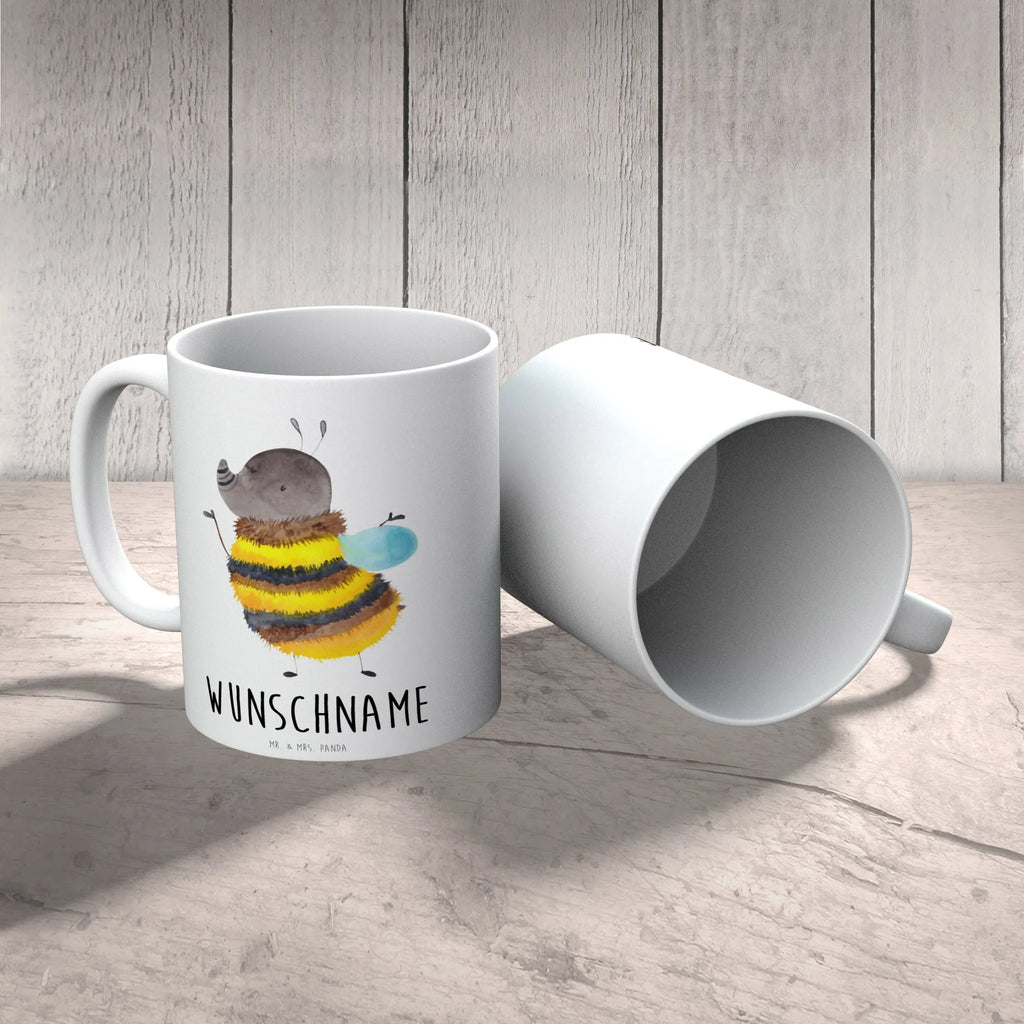 Personalisierte Tasse Hummel flauschig Personalisierte Tasse, Namenstasse, Wunschname, Personalisiert, Tasse, Namen, Drucken, Tasse mit Namen, Tiermotive, Gute Laune, lustige Sprüche, Tiere, Hummel, Flauschig, Biene, Blume, Natur