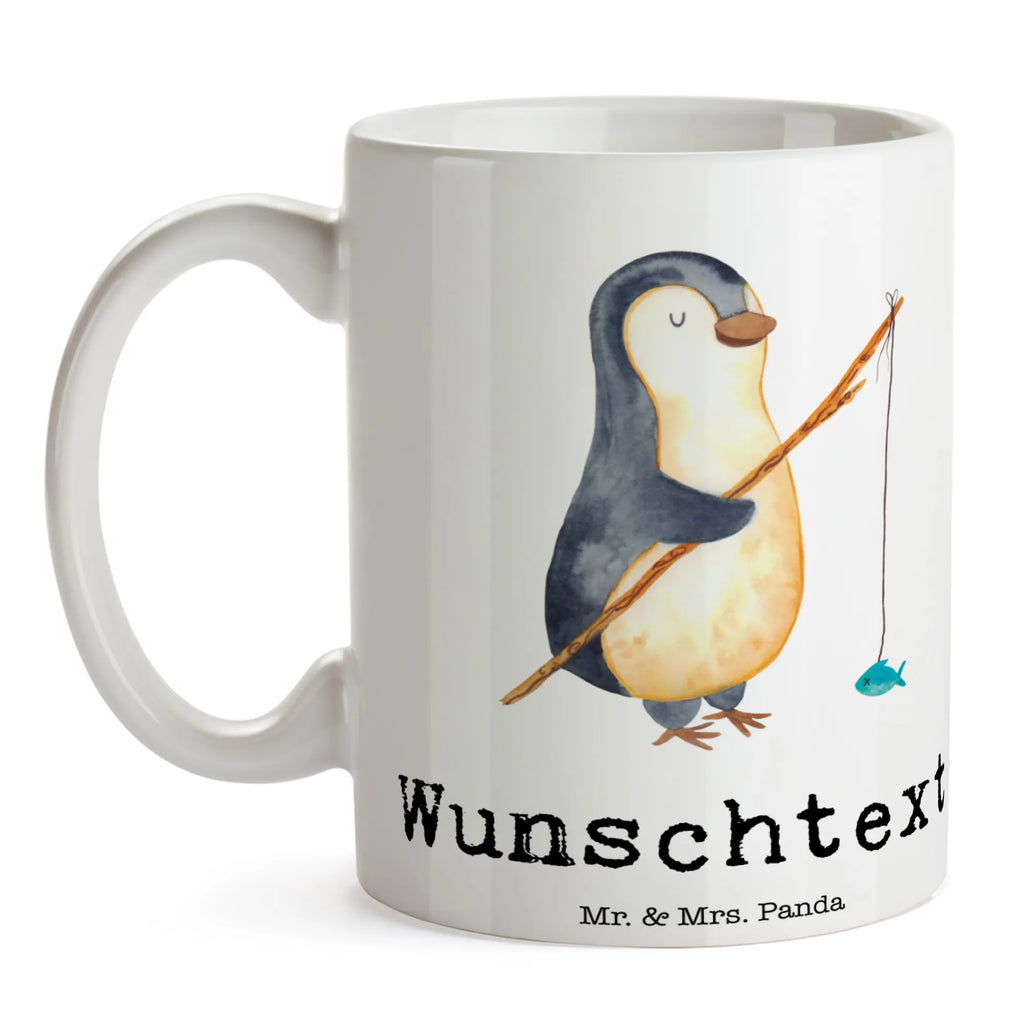 Personalisierte Tasse Pinguin Angler Personalisierte Tasse, Namenstasse, Wunschname, Personalisiert, Tasse, Namen, Drucken, Tasse mit Namen, Pinguin, Pinguine, Angeln, Angler, Tagträume, Hobby, Plan, Planer, Tagesplan, Neustart, Motivation, Geschenk, Freundinnen, Geschenkidee, Urlaub, Wochenende