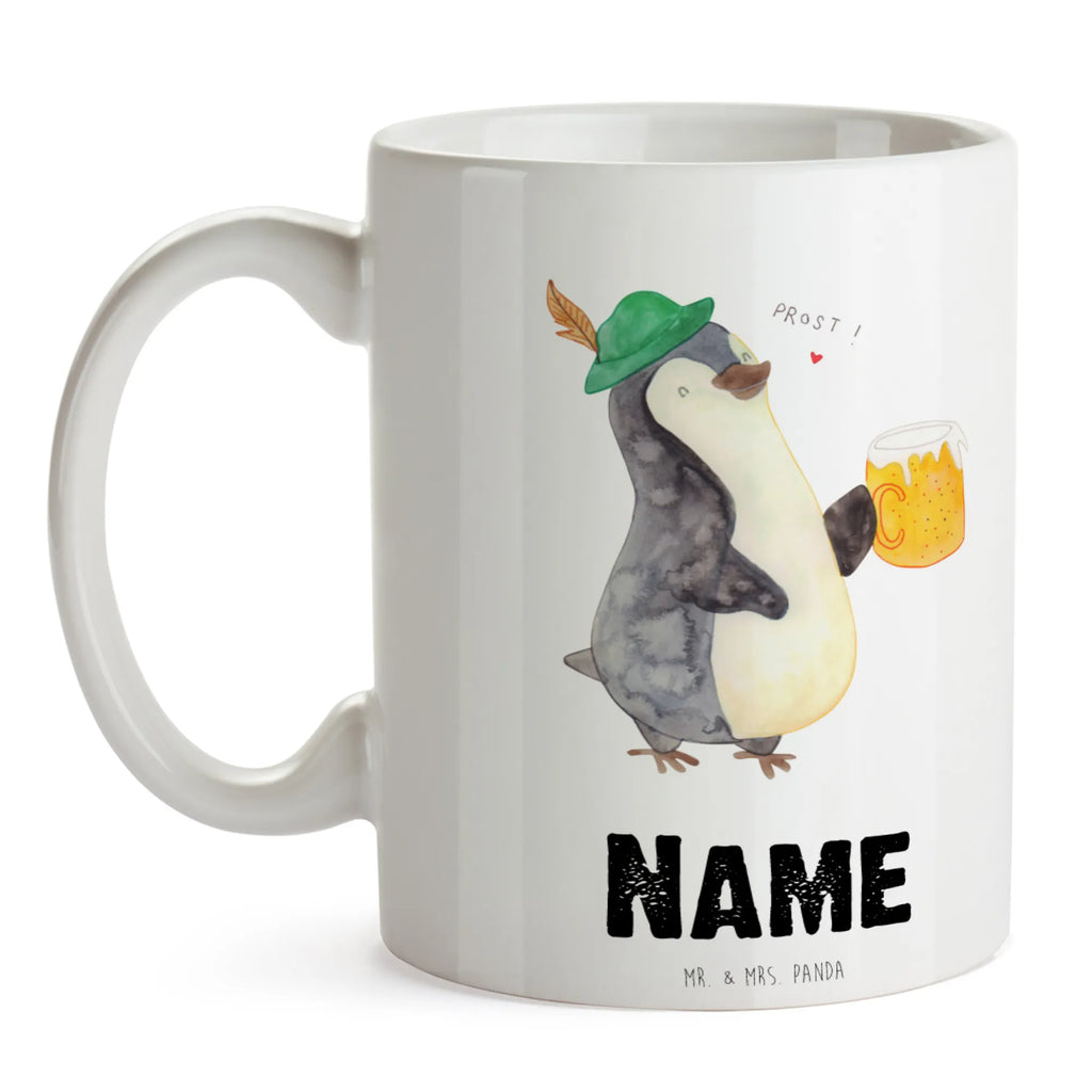 Personalisierte Tasse Pinguin Bier Personalisierte Tasse, Namenstasse, Wunschname, Personalisiert, Tasse, Namen, Drucken, Tasse mit Namen, Pinguin, Pinguine, Bier, Oktoberfest