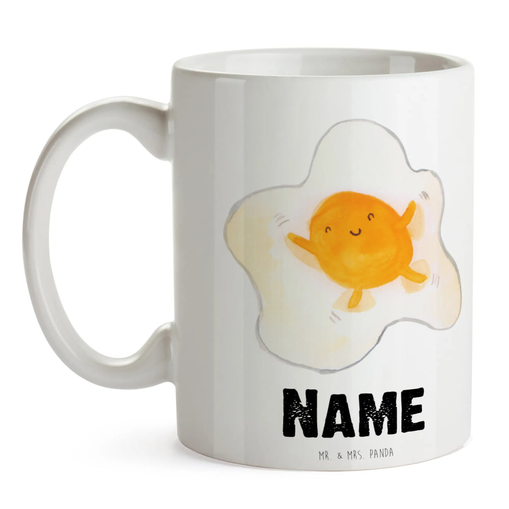 Personalisierte Tasse Spiegelei Personalisierte Tasse, Namenstasse, Wunschname, Personalisiert, Tasse, Namen, Drucken, Tasse mit Namen, Tiermotive, Gute Laune, lustige Sprüche, Tiere, Ei, Spiegelei, Schön, Tag, Glücklich, Liebe