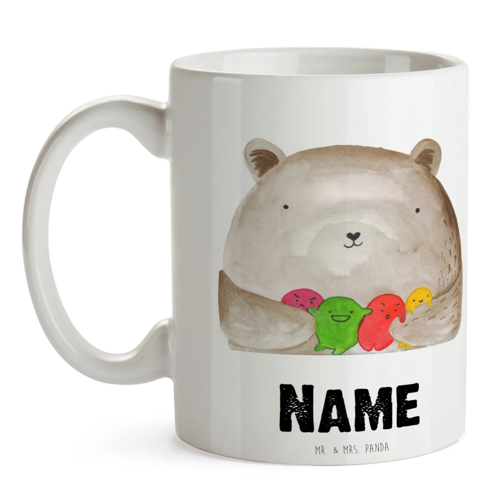 Personalisierte Tasse Bär Gefühl Personalisierte Tasse, Namenstasse, Wunschname, Personalisiert, Tasse, Namen, Drucken, Tasse mit Namen, Bär, Teddy, Teddybär, Wahnsinn, Verrückt, Durchgedreht