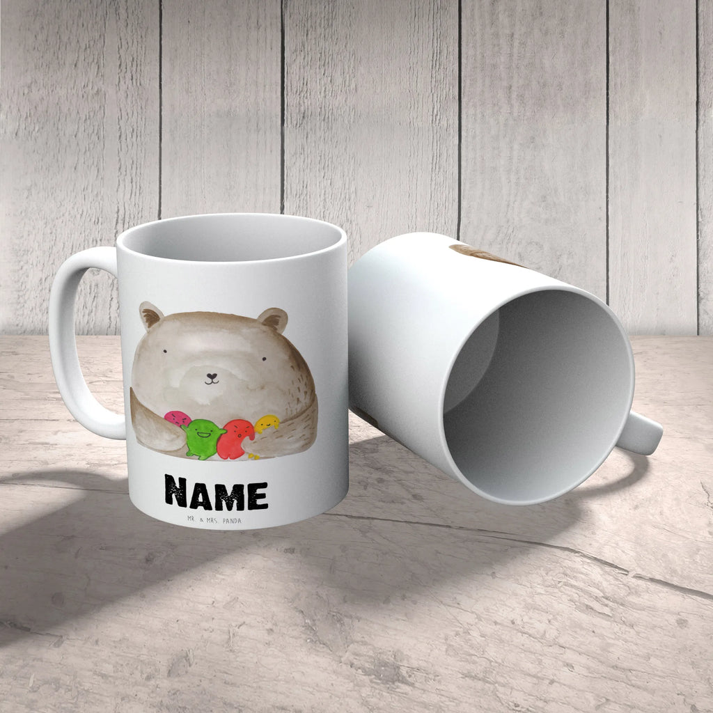 Personalisierte Tasse Bär Gefühl Personalisierte Tasse, Namenstasse, Wunschname, Personalisiert, Tasse, Namen, Drucken, Tasse mit Namen, Bär, Teddy, Teddybär, Wahnsinn, Verrückt, Durchgedreht