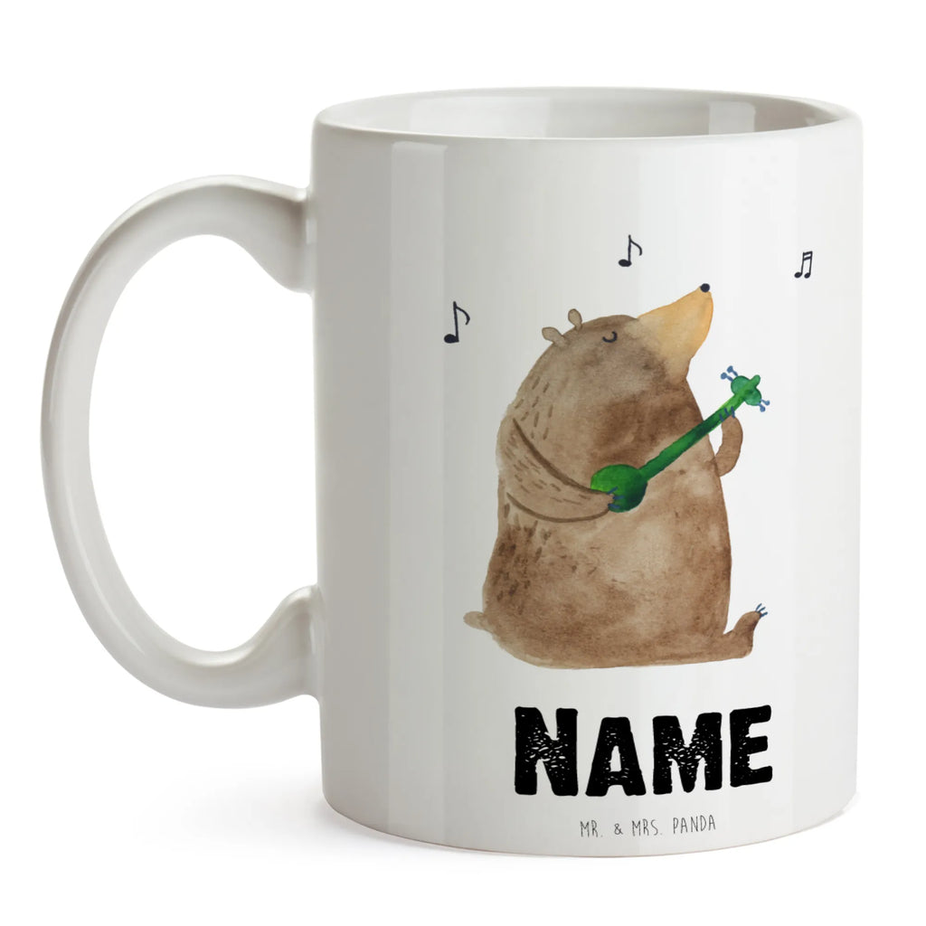 Personalisierte Tasse Bär Gitarre Personalisierte Tasse, Namenstasse, Wunschname, Personalisiert, Tasse, Namen, Drucken, Tasse mit Namen, Bär, Teddy, Teddybär