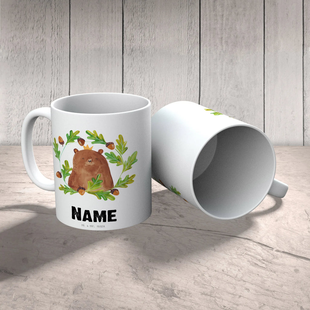 Personalisierte Tasse Bär König Personalisierte Tasse, Namenstasse, Wunschname, Personalisiert, Tasse, Namen, Drucken, Tasse mit Namen, Bär, Teddy, Teddybär, Papa, Papa Bär, bester Vater, bester Papa, weltbester Papa, Vatertag, Vater, Dad, Daddy, Papi