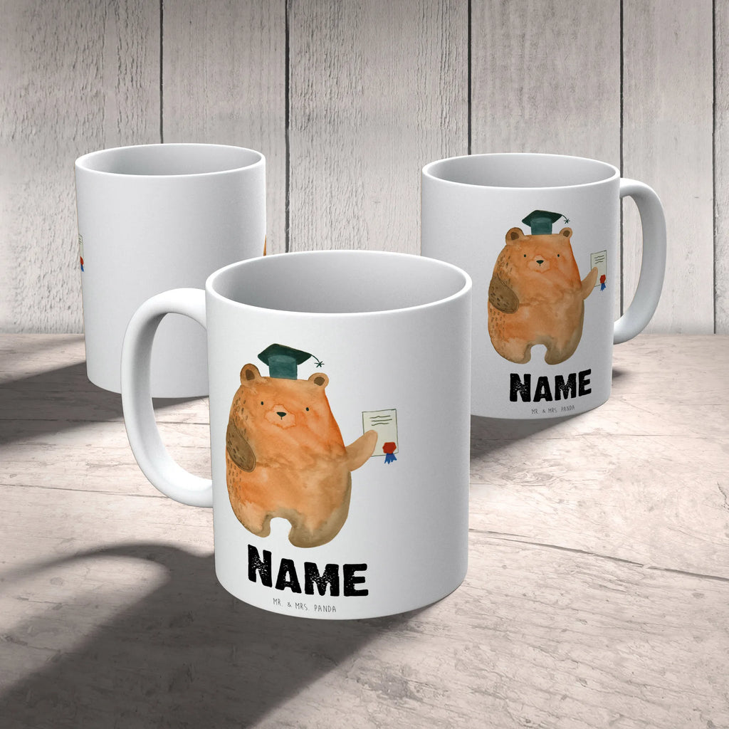 Personalisierte Tasse Prüfungsbär Personalisierte Tasse, Namenstasse, Wunschname, Personalisiert, Tasse, Namen, Drucken, Tasse mit Namen, Bär, Teddy, Teddybär, Abitur, Prüfungen, Prüfung bestanden, Abschluss, Zeugnis, Abschlusszeugnis