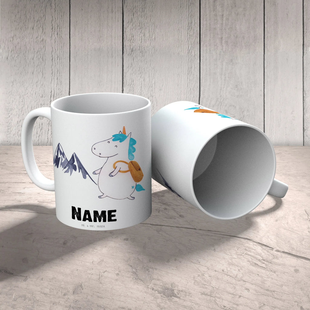 Personalisierte Tasse Einhorn Bergsteiger Personalisierte Tasse, Namenstasse, Wunschname, Personalisiert, Tasse, Namen, Drucken, Tasse mit Namen, Einhorn, Einhörner, Einhorn Deko, Pegasus, Unicorn, Bergsteiger, Abenteuer, Berge, Abenteurer, Weltenbummler, Weltreise, Reisen, Urlaub, Entdecker