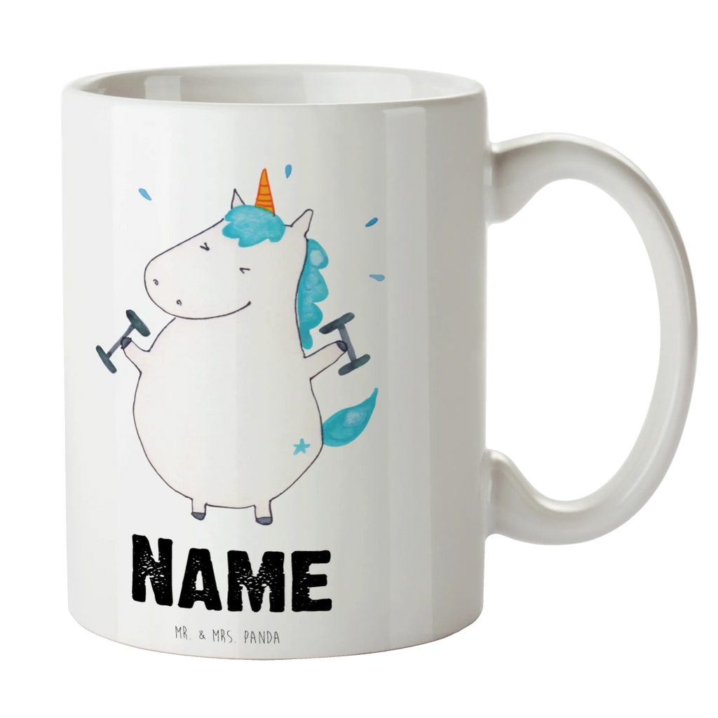 Personalisierte Tasse Einhorn Fitness Personalisierte Tasse, Namenstasse, Wunschname, Personalisiert, Tasse, Namen, Drucken, Tasse mit Namen, Einhorn, Einhörner, Einhorn Deko, Pegasus, Unicorn, Gym, Fitness, Fitnessstudio, Diät, Abnehmen, Sport, Pumpen, Geräte, Sixpack