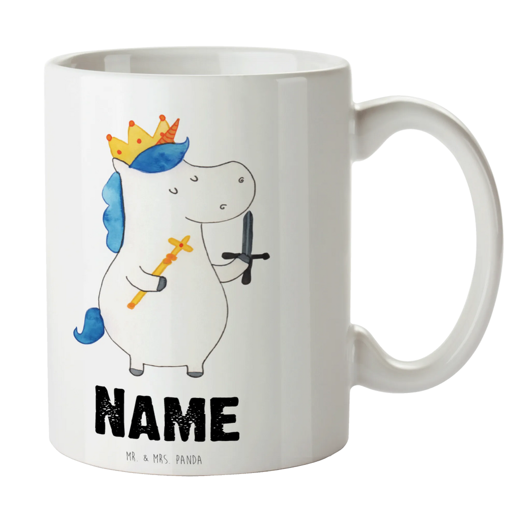 Personalisierte Tasse Einhorn König mit Schwert Personalisierte Tasse, Namenstasse, Wunschname, Personalisiert, Tasse, Namen, Drucken, Tasse mit Namen, Einhorn, Einhörner, Einhorn Deko, Unicorn, König, Ritter, Mittelalter