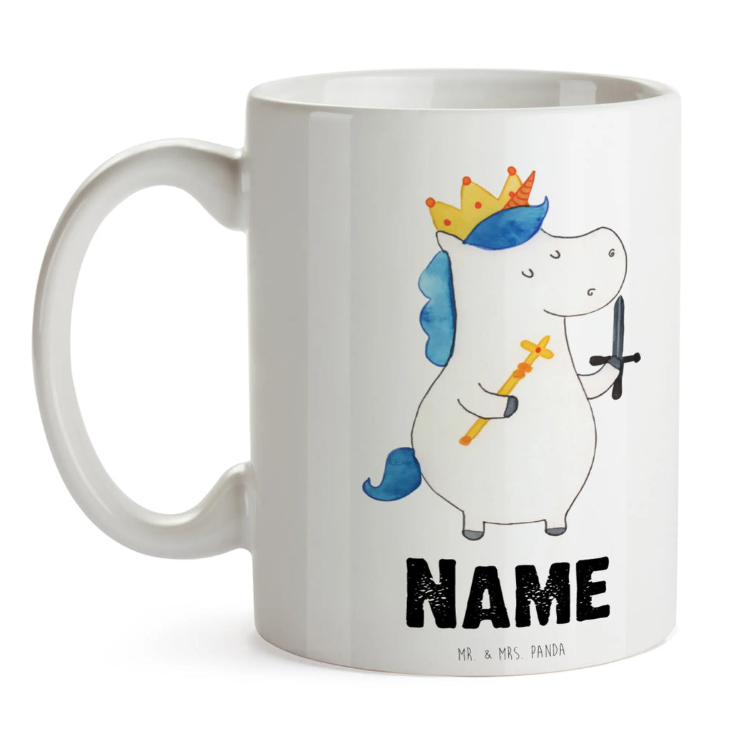 Personalisierte Tasse Einhorn König mit Schwert Personalisierte Tasse, Namenstasse, Wunschname, Personalisiert, Tasse, Namen, Drucken, Tasse mit Namen, Einhorn, Einhörner, Einhorn Deko, Unicorn, König, Ritter, Mittelalter