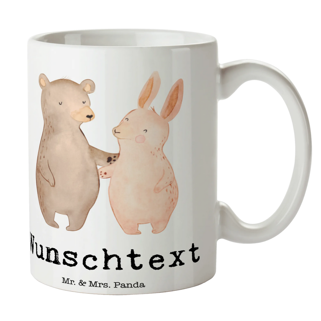 Personalisierte Tasse Bär Hase Umarmen Personalisierte Tasse, Namenstasse, Wunschname, Personalisiert, Tasse, Namen, Drucken, Tasse mit Namen, Liebe, Partner, Freund, Freundin, Ehemann, Ehefrau, Heiraten, Verlobung, Heiratsantrag, Liebesgeschenk, Jahrestag, Hocheitstag, Freunde, bester Freund, Hase, Bär, Bärchen, best friends