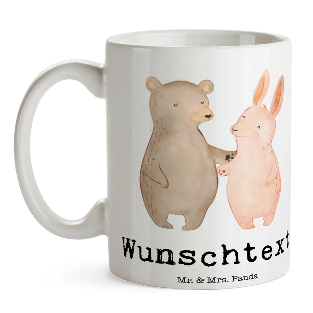 Personalisierte Tasse Bär Hase Umarmen Personalisierte Tasse, Namenstasse, Wunschname, Personalisiert, Tasse, Namen, Drucken, Tasse mit Namen, Liebe, Partner, Freund, Freundin, Ehemann, Ehefrau, Heiraten, Verlobung, Heiratsantrag, Liebesgeschenk, Jahrestag, Hocheitstag, Freunde, bester Freund, Hase, Bär, Bärchen, best friends