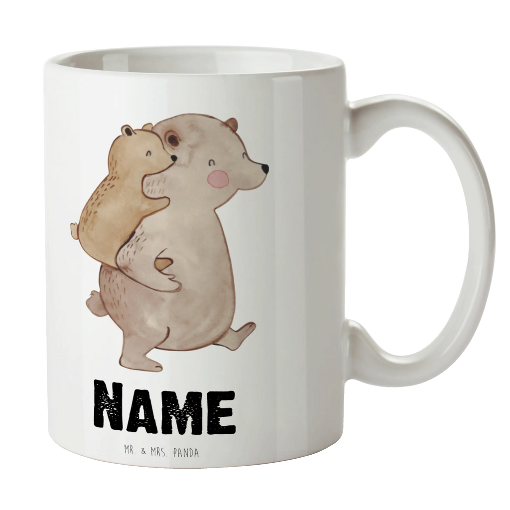 Personalisierte Tasse Papa Bär Personalisierte Tasse, Namenstasse, Wunschname, Personalisiert, Tasse, Namen, Drucken, Tasse mit Namen, Familie, Vatertag, Muttertag, Bruder, Schwester, Mama, Papa, Oma, Opa, Geschenk, Vater, Papi, Vati, Onkel, Geburtstag