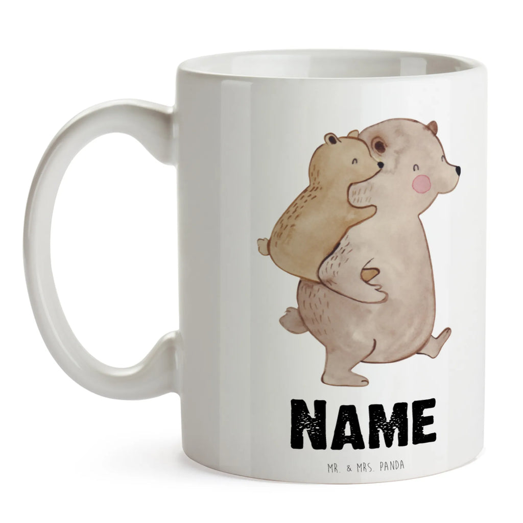 Personalisierte Tasse Papa Bär Personalisierte Tasse, Namenstasse, Wunschname, Personalisiert, Tasse, Namen, Drucken, Tasse mit Namen, Familie, Vatertag, Muttertag, Bruder, Schwester, Mama, Papa, Oma, Opa, Geschenk, Vater, Papi, Vati, Onkel, Geburtstag