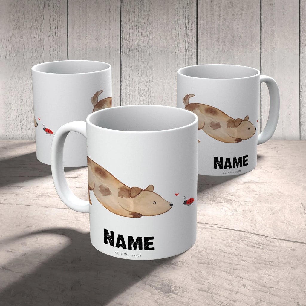 Personalisierte Tasse Hund Marienkäfer Personalisierte Tasse, Namenstasse, Wunschname, Personalisiert, Tasse, Namen, Drucken, Tasse mit Namen, Hund, Hundemotiv, Haustier, Hunderasse, Tierliebhaber, Hundebesitzer, Sprüche, Hunde, Hundespruch, Marienkäfer, Mischling, Mischlinghund