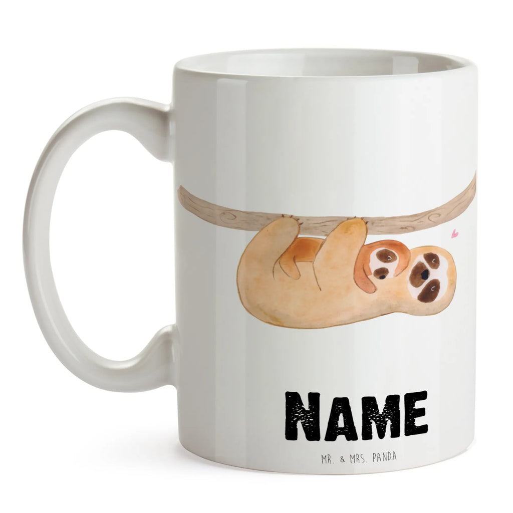 Personalisierte Tasse Faultier mit Kind Personalisierte Tasse, Namenstasse, Wunschname, Personalisiert, Tasse, Namen, Drucken, Tasse mit Namen, Faultier, Faultier Geschenk, Faultier Deko, Kind, Baby, Liebe, Mutter, Mama, Geburt, Kinder, Faulheit, Spaß, Niedlichkeit