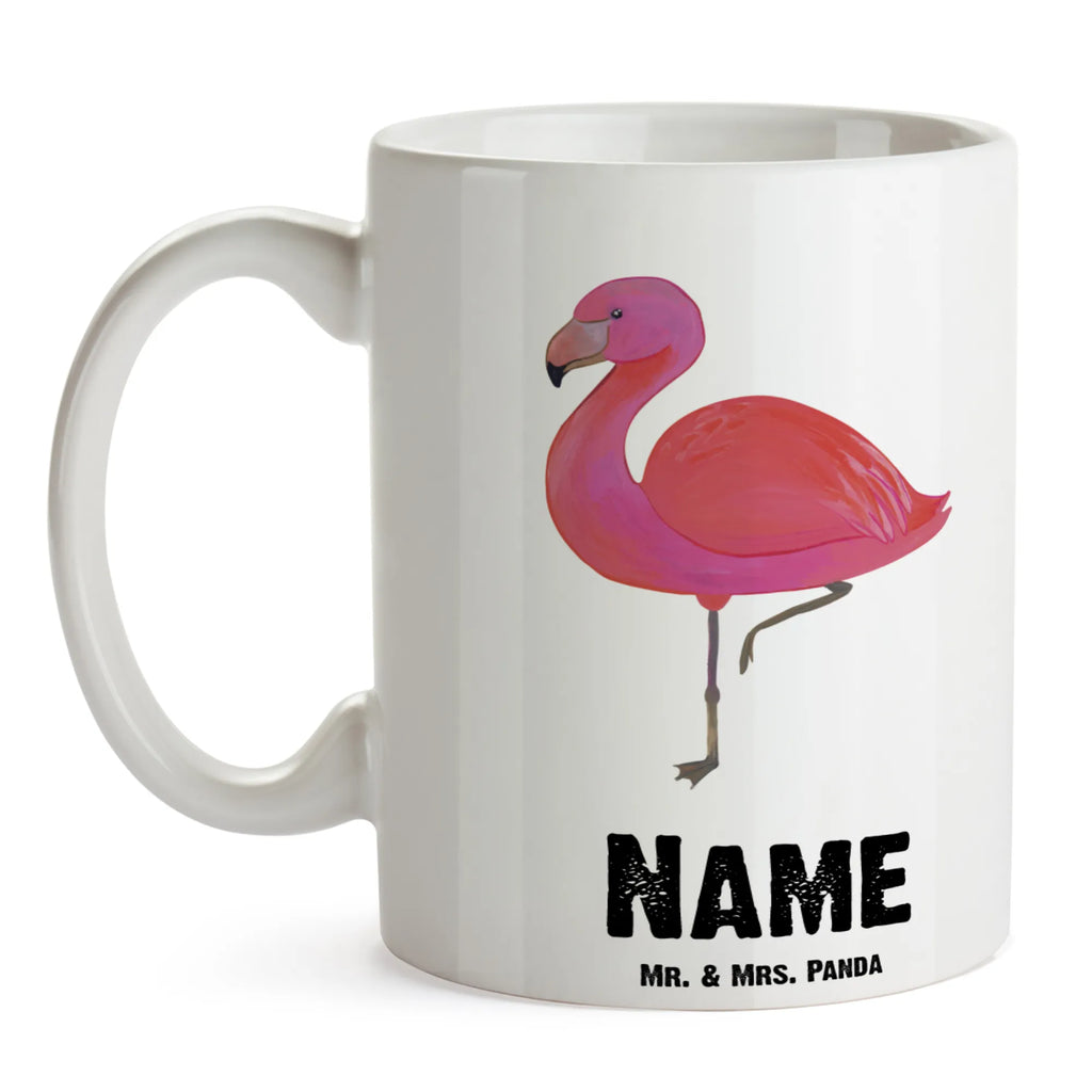 Personalisierte Tasse Flamingo classic Personalisierte Tasse, Namenstasse, Wunschname, Personalisiert, Tasse, Namen, Drucken, Tasse mit Namen, Flamingo, Einzigartig, Selbstliebe, Stolz, ich, für mich, Spruch, Freundin, Freundinnen, Außenseiter, Sohn, Tochter, Geschwister