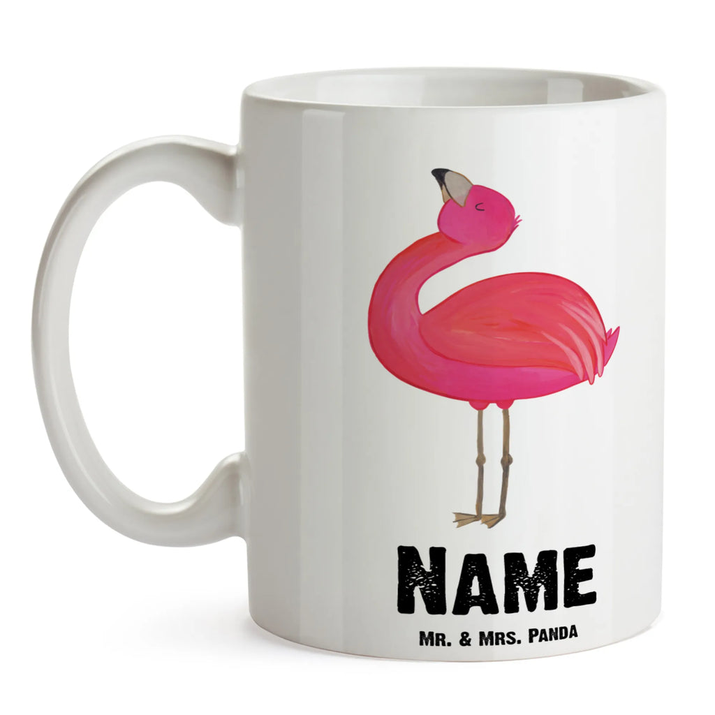 Personalisierte Tasse Flamingo stolz Personalisierte Tasse, Namenstasse, Wunschname, Personalisiert, Tasse, Namen, Drucken, Tasse mit Namen, Flamingo, stolz, Freude, Selbstliebe, Selbstakzeptanz, Freundin, beste Freundin, Tochter, Mama, Schwester