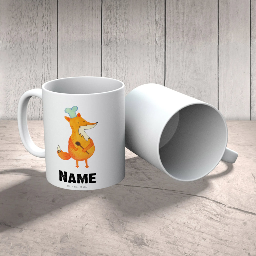 Personalisierte Tasse Fuchs Koch Personalisierte Tasse, Namenstasse, Wunschname, Personalisiert, Tasse, Namen, Drucken, Tasse mit Namen, Fuchs, Füchse, Koch Geschenk, Küche Spruch, Küche Deko, Köche, Bäcker, Party Spruch, Spruch lustig, witzig