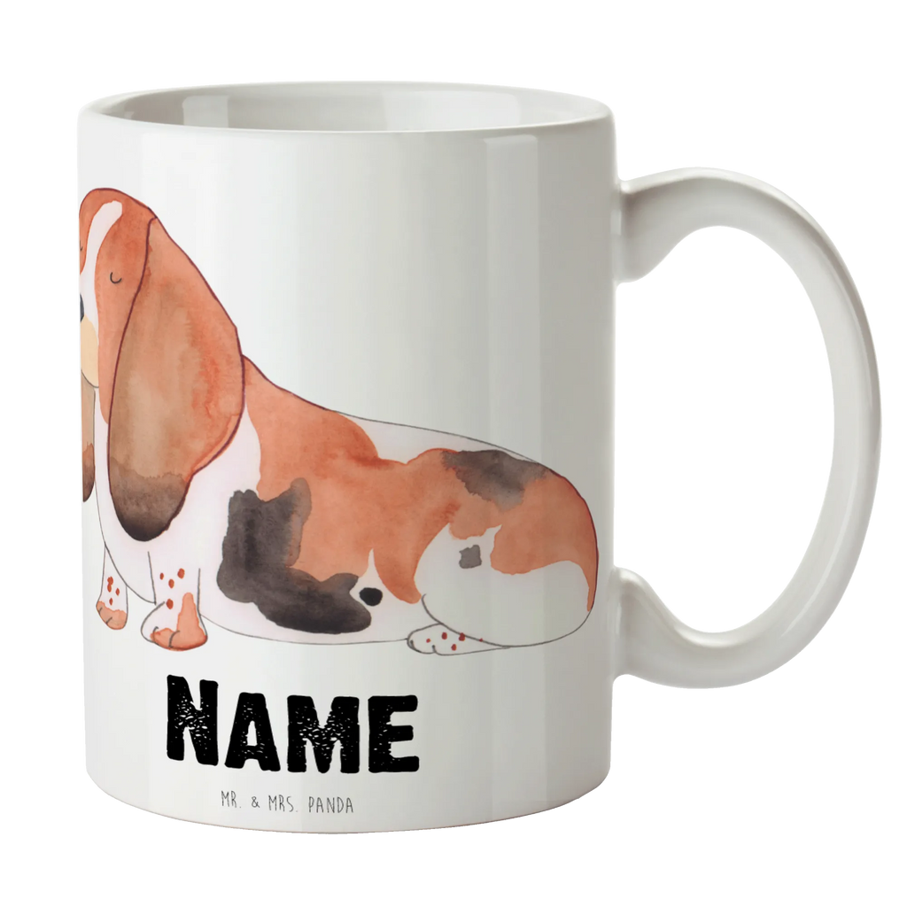 Personalisierte Tasse Hund Basset Hound Personalisierte Tasse, Namenstasse, Wunschname, Personalisiert, Tasse, Namen, Drucken, Tasse mit Namen, Hund, Hundemotiv, Haustier, Hunderasse, Tierliebhaber, Hundebesitzer, Sprüche, Basset Hound, Basset, Hundeliebe, kinderlos